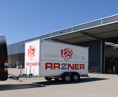 Mobile Heizung von 180 - 250 kW